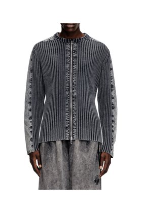 【ディーゼル/DIESEL / MEN】のメンズ フルジップカーディガン K-MATTY 人気、トレンドファッション・服の通販 founy(ファニー) ファッション Fashion メンズファッション Fashion for Men ウォッシュ Washed Finish カーディガン Cardigan, Knitwear スタイリッシュ Stylish, Fashionable デニム Denim, Jeans Material メンズ Men's, Menswear |ID:prp329100004803158