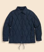 【ブルックス ブラザーズ/Brooks Brothers / MEN】のストレッチナイロン キルティングダウン コーチジャケット ネイビー|ID: prp329100004803164 ipo3291000000034848415