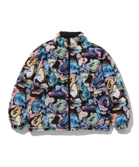 【アベイシングエイプ/A BATHING APE / MEN】のART CAMO REVERSIBLE DOWN JACKET 人気、トレンドファッション・服の通販 founy(ファニー) ファッション Fashion メンズファッション Fashion for Men ジャケット Jacket, Outerwear ダウン Down, Puffer リバーシブル Reversible, Two-Sided ワンポイント One Point, Statement Accent |ID:prp329100004803174