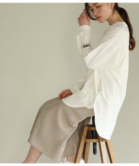 【ビーフラット/bflat】の後ろボタンロングスリーブカットソー 人気、トレンドファッション・服の通販 founy(ファニー) ファッション Fashion レディースファッション Fashion for Women トップス・カットソー Cut & Sew Tops カットソー・ベーシックTシャツ Cut-and-Sewn Tops / Stretch Tees & Basics カットソー Cut and Sewn Top トレンド Trend, Trending Now ポケット Pocket, Pocket Detail リラックス Relax, Relaxed Fit 人気 Popular, Best Seller 夏 Summer 定番 Standard, Basic Item 楽ちん Easy Fit, Comfortable |ID:prp329100004803184