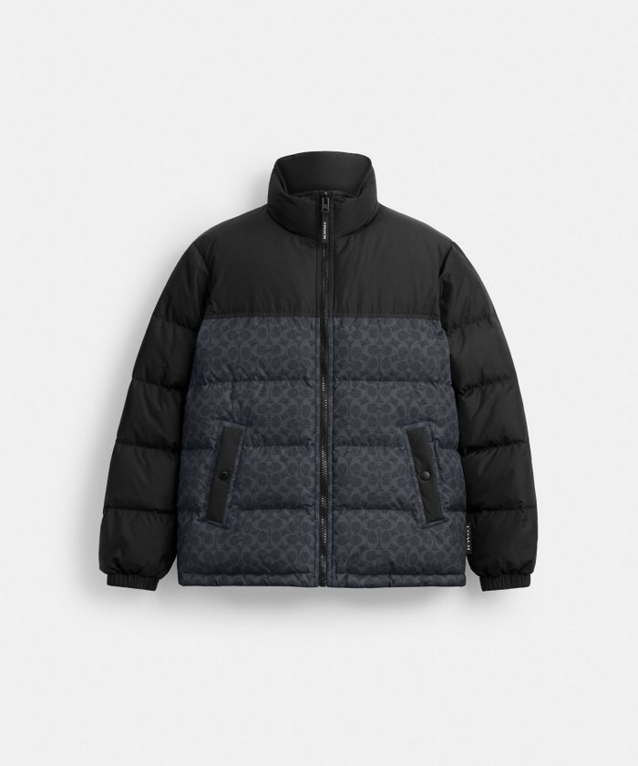 【コーチ/COACH / MEN】の【公式】シグネチャー ダウン ジャケット インテリア・キッズ・メンズ・レディースファッション・服の通販 founy(ファニー) https://founy.com/ ファッション Fashion メンズファッション Fashion for Men アウトレット Outlet / Clearance シューズ Shoes, Footwear ジップ Zip, Zipper ジャケット Jacket, Outerwear ダウン Down, Puffer フェザー Feather, Feather Detail フラップ Flap, Flap Pocket フロント Front, Front Design ポケット Pocket, Pocket Detail メンズ Men's, Menswear 洗える Machine Washable 財布 Wallet, Purse |ID: prp329100004803194 ipo3291000000034848597