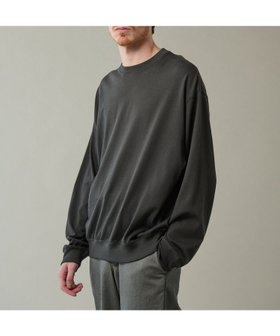 【ビショップ/Bshop / MEN】のコットン クルーネック長袖Tシャツ MEN 人気、トレンドファッション・服の通販 founy(ファニー) ファッション Fashion メンズファッション Fashion for Men ショルダー Shoulder, Shoulder Strap ドロップ Drop Shoulder, Dropped Style ニューヨーク New York, NYC Style 長袖 Long Sleeve, Full Sleeve ベーシック Basic, Essential |ID:prp329100004803217