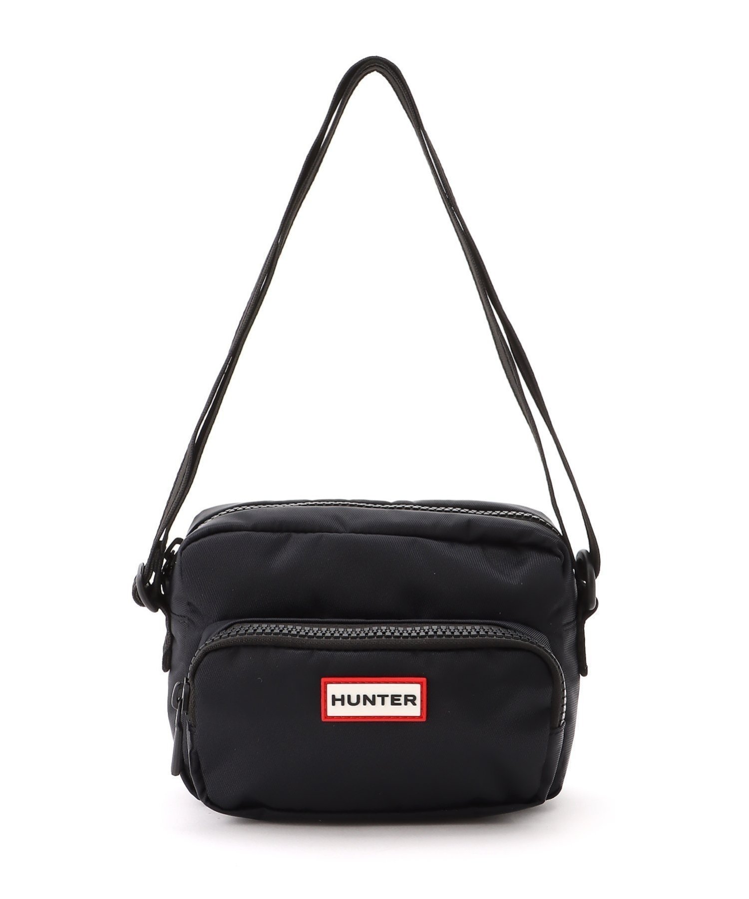 【ハンター/HUNTER】のナイロン クロスボディ インテリア・キッズ・メンズ・レディースファッション・服の通販 founy(ファニー) 　ファッション　Fashion　レディースファッション　Fashion for Women　フロント　Front, Front Design　ポケット　Pocket, Pocket Detail　ライニング　Inner Lining, Inner Fabric, Lined　ラップ　Wrap, Wrap Design　ブラック|ID: prp329100004803226 ipo3291000000034848758