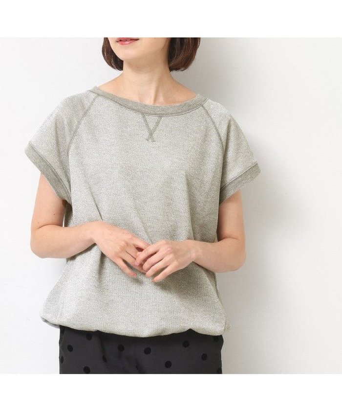 【デッサン/Dessin】の【セットアップ可・洗える】ラメ裏毛トップス インテリア・キッズ・メンズ・レディースファッション・服の通販 founy(ファニー) https://founy.com/ ファッション Fashion レディースファッション Fashion for Women トップス・カットソー Cut & Sew Tops セットアップ Matching Sets レディーストップス・ブラウス Tops & Blouses / Assorted Women's Tops なめらか Smooth, Silky Texture シンプル Simple, Minimal スニーカー Sneakers, Trainers スマート Smart, Elegant スリーブ Sleeve, Long Sleeve / Short Sleeve セットアップ Set-Up, Coordinated Outfit デニム Denim, Jeans Material ボックス Boxy, Box Shape 洗える Machine Washable |ID: prp329100004803234 ipo3291000000034848797