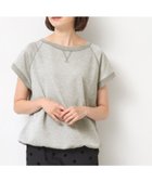 【デッサン/Dessin】の【セットアップ可・洗える】ラメ裏毛トップス グレー|ID: prp329100004803234 ipo3291000000034848798