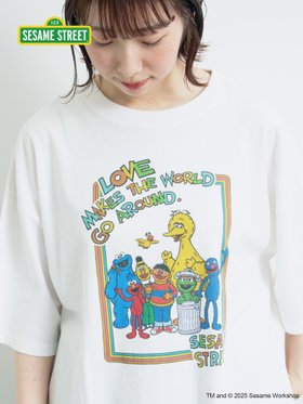 【サマンサモスモス/Samansa Mos2】の【SESAME STREET meets SM2】プリントアソートTシャツ 人気、トレンドファッション・服の通販 founy(ファニー) ファッション Fashion レディースファッション Fashion for Women トップス・カットソー Cut & Sew Tops シャツ・ブラウス・オフィスカジュアル Elegant Blouses & Button-Ups ロングTシャツ・Tシャツ Longline T-Shirts & Tees |ID:prp329100004803306