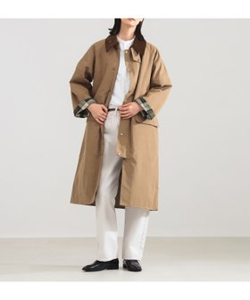 【デミルクス ビームス/Demi-Luxe BEAMS】の【別注】BARBOUR / BURGHLEY ロングコート 人気、トレンドファッション・服の通販 founy(ファニー) ファッション Fashion レディースファッション Fashion for Women アウター Coat / Outerwear Collection コート・ロングコート・ピーコート Long Coats, Peacoats & More アウトドア Outdoor Clothing インナー Innerwear クラシカル Classical, Vintage-Inspired クラシック Classic, Timeless Style コーデュロイ Corduroy, Cord Fabric シンプル Simple, Minimal タートルネック Turtleneck, High Neck チェック Check, Plaid, Tartan 人気 Popular, Best Seller バランス Balance, Style Balance ピーチ Peach, Soft Touch 別注 Limited Edition, Custom Order モダン Modern, Contemporary ロング Long, Long-Length おすすめ Recommended / Our Picks |ID:prp329100004803344
