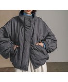 【ローリーズファーム/LOWRYS FARM】のチェックモンスターショートコート グレー|ID: prp329100004803379 ipo3291000000035169073