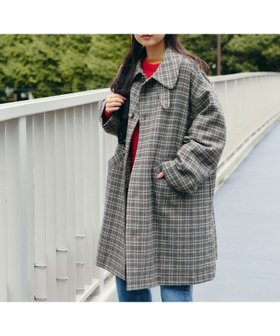 【ビームス ウイメン/BEAMS】のガンクラブ チェック コート 25AW オーバーサイズ ウールコート 人気、トレンドファッション・服の通販 founy(ファニー) ファッション Fashion レディースファッション Fashion for Women アウター Coat / Outerwear Collection コート・ロングコート・ピーコート Long Coats, Peacoats & More インナー Innerwear ウェーブ Wavy Pattern カットソー Cut and Sewn Top クラシック Classic, Timeless Style スウェット / スエット Sweatshirt, Sweatwear チェック Check, Plaid, Tartan ミドル Middle Length, Mid Height リラックス Relax, Relaxed Fit ワーク Workwear, Utility Style おすすめ Recommended / Our Picks 2025年 2025 2025-2026秋冬・A/W Autumn/Winter 2025–26 AW25–26 |ID:prp329100004803402