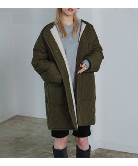 【ビームス ウイメン/BEAMS】のボア キルト リバーシブル コート 人気、トレンドファッション・服の通販 founy(ファニー) ファッション Fashion レディースファッション Fashion for Women アウター Coat / Outerwear Collection コート・ロングコート・ピーコート Long Coats, Peacoats & More キルティング Quilted, Quilting キルト Quilt, Quilted Fabric コーデュロイ Corduroy, Cord Fabric 今季 This Season, Current Season 軽量 Lightweight, Ultra Light ストレート Straight, Straight Cut ドッキング Docking, Mixed Material 人気 Popular, Best Seller バランス Balance, Style Balance パイピング Piping, Trim Design フロント Front, Front Design 防寒 Cold Protection, Winter-Ready ミドル Middle Length, Mid Height リバーシブル Reversible, Two-Sided |ID:prp329100004803411