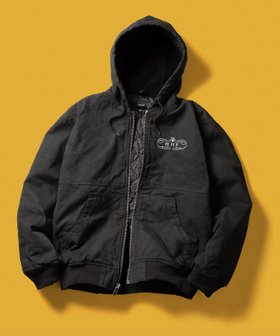 【ハフ/HUF】のWORLDWIDE CLOTHIERS HOODED JACKET / HUF フードジャケット 人気、トレンドファッション・服の通販 founy(ファニー) ファッション Fashion レディースファッション Fashion for Women アウター Coat / Outerwear Collection レディースジャケット・軽アウター Jackets アクセサリー Fashion Accessories キャンバス Canvas, Canvas Fabric グラフィック Graphic, Graphic Design ジャケット Jacket, Outerwear 定番 Standard, Basic Item パターン Pattern, Design Print フロント Front, Front Design プリント Print, Printed Pattern ポケット Pocket, Pocket Detail ヨーク Yoke, Yoke Design ワーク Workwear, Utility Style 冬 Winter / This Winter ホリデーシーズン Holiday Season |ID:prp329100004803437