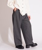 【ミーテ/miite】の裏起毛デニムコクーンパンツ グレー|ID: prp329100004803460 ipo3291000000035176028