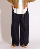 【ミーテ/miite】の裏起毛デニムコクーンパンツ インディゴ|ID: prp329100004803460 ipo3291000000035176030