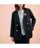 【グローバルワーク/GLOBAL WORK】のウツクシルエットダブルジャケット/581025 人気、トレンドファッション・服の通販 founy(ファニー) ファッション Fashion レディースファッション Fashion for Women アウター Coat / Outerwear Collection レディースジャケット・軽アウター Jackets おすすめ Recommended / Our Picks カーディガン Cardigan, Knitwear サロペット Overalls, Salopette ジャケット Jacket, Outerwear ストレッチ Stretch, Stretchy Fabric セットアップ Set-Up, Coordinated Outfit セレモニー Ceremony ダブル Double, Double-Breasted バランス Balance, Style Balance ワイド Wide, Wide Fit 人気 Popular, Best Seller thumbnail ネイビー88|ID: prp329100004803471 ipo3291000000035808584