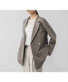 【グローバルワーク/GLOBAL WORK】のウツクシルエットダブルジャケット/581025 人気、トレンドファッション・服の通販 founy(ファニー) ファッション Fashion レディースファッション Fashion for Women アウター Coat / Outerwear Collection レディースジャケット・軽アウター Jackets おすすめ Recommended / Our Picks カーディガン Cardigan, Knitwear サロペット Overalls, Salopette ジャケット Jacket, Outerwear ストレッチ Stretch, Stretchy Fabric セットアップ Set-Up, Coordinated Outfit セレモニー Ceremony ダブル Double, Double-Breasted バランス Balance, Style Balance ワイド Wide, Wide Fit 人気 Popular, Best Seller thumbnail モカ54|ID: prp329100004803471 ipo3291000000035808595