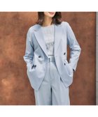 【グローバルワーク/GLOBAL WORK】のウツクシルエットダブルジャケット/581025 人気、トレンドファッション・服の通販 founy(ファニー) ファッション Fashion レディースファッション Fashion for Women アウター Coat / Outerwear Collection レディースジャケット・軽アウター Jackets おすすめ Recommended / Our Picks カーディガン Cardigan, Knitwear サロペット Overalls, Salopette ジャケット Jacket, Outerwear ストレッチ Stretch, Stretchy Fabric セットアップ Set-Up, Coordinated Outfit セレモニー Ceremony ダブル Double, Double-Breasted バランス Balance, Style Balance ワイド Wide, Wide Fit 人気 Popular, Best Seller thumbnail サックス80|ID: prp329100004803471 ipo3291000000035808598