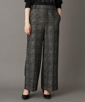 【ドレステリア/DRESSTERIOR】のループグレンチェックワイドパンツ 人気、トレンドファッション・服の通販 founy(ファニー) ファッション Fashion レディースファッション Fashion for Women パンツ Pants & Trousers ジャケット Jacket, Outerwear スマート Smart, Elegant セットアップ Set-Up, Coordinated Outfit チェック Check, Plaid, Tartan ドレス Dress, One-Piece パターン Pattern, Design Print ループ Loop, Loop Knit ワイド Wide, Wide Fit |ID:prp329100004803476
