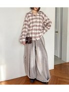 【スナイデル/SNIDEL】の【SNIDEL/NUTMEG】ワイドタックスウェットパンツ 人気、トレンドファッション・服の通販 founy(ファニー) ファッション Fashion レディースファッション Fashion for Women パンツ Pants & Trousers ヴィンテージ Vintage Style ケミカル Chemical, Chemical Wash コラボ Collaboration, Collab 今季 This Season, Current Season ジャケット Jacket, Outerwear スウェット / スエット Sweatshirt, Sweatwear ストレート Straight, Straight Cut スポーツ Sports, Activewear セットアップ Set-Up, Coordinated Outfit トレンド Trend, Trending Now ドローストリング Drawstring, Pull Cord バランス Balance, Style Balance フロント Front, Front Design ポケット Pocket, Pocket Detail ラップ Wrap, Wrap Design ワイド Wide, Wide Fit ワンポイント One Point, Statement Accent おすすめ Recommended / Our Picks thumbnail GRY[006]|ID: prp329100004803522 ipo3291000000034850962