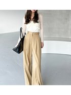 【スナイデル/SNIDEL】のタックラインパンツ 人気、トレンドファッション・服の通販 founy(ファニー) ファッション Fashion レディースファッション Fashion for Women パンツ Pants & Trousers ウェーブ Wavy Pattern 今季 This Season, Current Season ストレート Straight, Straight Cut スポーティ Sporty, Casual Athletic スマート Smart, Elegant トレンド Trend, Trending Now ポケット Pocket, Pocket Detail ワイド Wide, Wide Fit おすすめ Recommended / Our Picks thumbnail BEG[037]|ID: prp329100004803536 ipo3291000000034851044