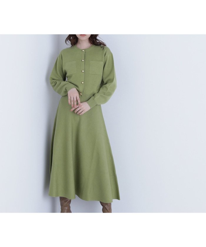 【ナチュラル ビューティー ベーシック/NATURAL BEAUTY BASIC】のダブルフェイスニットセットアップ インテリア・キッズ・メンズ・レディースファッション・服の通販 founy(ファニー) https://founy.com/ 雑誌掲載アイテム Magazine Picks & Fashion Features ファッション雑誌 Fashion Magazines オッジ Oggi ファッション Fashion レディースファッション Fashion for Women トップス・カットソー Cut & Sew Tops ニット Knit Tops & Sweaters カーディガン Cardigan, Knitwear ギャザー Gathered, Ruffled セットアップ Set-Up, Coordinated Outfit フレア Flare, Flared エレガント 上品 Elegant 雑誌 Magazine, Fashion Magazine |ID: prp329100004803553 ipo3291000000035244321