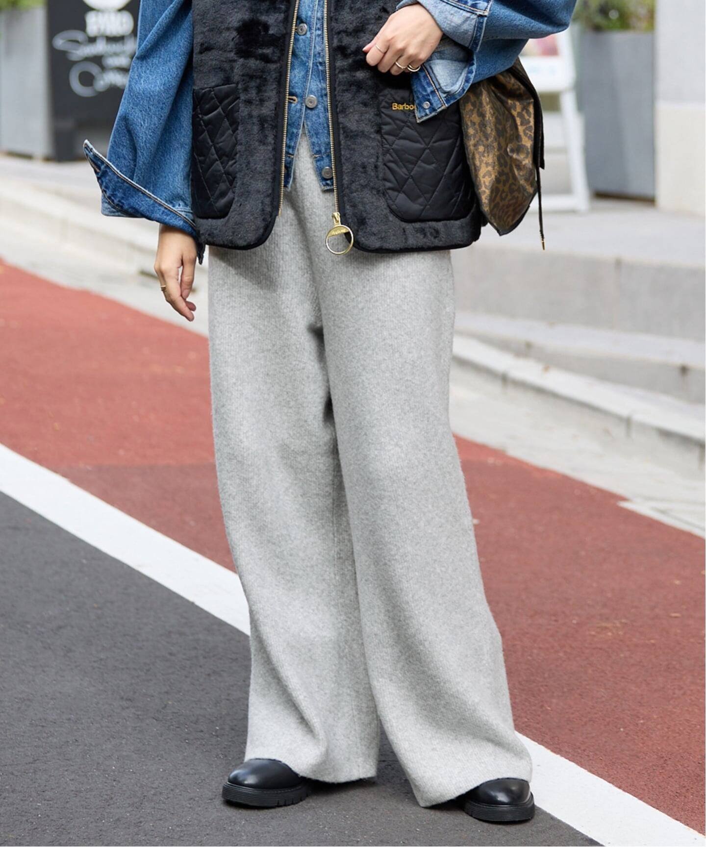 【スローブ イエナ/SLOBE IENA】の《セットアップ対応可》エアリーワイドシルエットニットパンツ インテリア・キッズ・メンズ・レディースファッション・服の通販 founy(ファニー) ファッション Fashion レディースファッション Fashion for Women セットアップ Matching Sets レディースパンツ・ボトムス Pants & Trousers / Bottoms 2025年 2025 2025-2026秋冬・A/W Autumn/Winter 2025–26 AW25–26 おすすめ Recommended / Our Picks セットアップ Set-Up, Coordinated Outfit マニッシュ Mannish, Boyish リラックス Relax, Relaxed Fit ルーズ Loose, Oversized ワイド Wide, Wide Fit グレーA|ID: prp329100004803577 ipo3291000000034851343