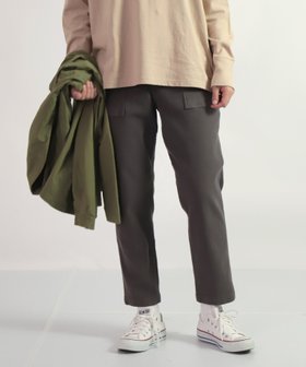 【ドミンゴ/DOMINGO】のISKO BACK SATEEN ベーカーパンツ 人気、トレンドファッション・服の通販 founy(ファニー) ファッション Fashion レディースファッション Fashion for Women パンツ Pants & Trousers アウトドア Outdoor Clothing アンクル Ankle-Length Design サテン Satin, Glossy Fabric ストレッチ Stretch, Stretchy Fabric テーパード Tapered, Tapered Pants 定番 Standard, Basic Item バランス Balance, Style Balance ポケット Pocket, Pocket Detail おすすめ Recommended / Our Picks |ID:prp329100004803593