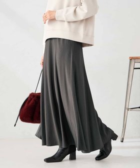 【アー ヴェー ヴェー/a.v.v】 【マシンウォッシャブル】セミフレアスカート人気、トレンドファッション・服の通販 founy(ファニー) ファッション Fashion レディースファッション Fashion for Women スカート Skirts Aライン・フレアスカート A-Line & Flared Skirts ヴィンテージ Vintage Style シンプル Simple, Minimal スウェット / スエット Sweatshirt, Sweatwear フィット Fit, Slim Fit フレア Flare, Flared リラックス Relax, Relaxed Fit 再入荷 Restock / Back in Stock エレガント 上品 Elegant |ID:prp329100004803664