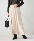 【アー ヴェー ヴェー/a.v.v】の【マシンウォッシャブル】セミフレアスカート 人気、トレンドファッション・服の通販 founy(ファニー) ファッション Fashion レディースファッション Fashion for Women スカート Skirts Aライン・フレアスカート A-Line & Flared Skirts ヴィンテージ Vintage Style シンプル Simple, Minimal スウェット / スエット Sweatshirt, Sweatwear フィット Fit, Slim Fit フレア Flare, Flared リラックス Relax, Relaxed Fit 再入荷 Restock / Back in Stock エレガント 上品 Elegant thumbnail グレージュ|ID: prp329100004803664 ipo3291000000034851868