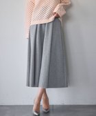 【ガール/GIRL】の【低身長サイズあり】ダンボール ロング フレア スカート GRY|ID: prp329100004803682 ipo3291000000034915683