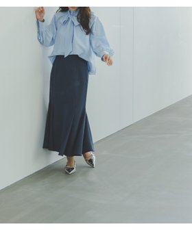 【ナチュラル ビューティー ベーシック/NATURAL BEAUTY BASIC】のヘム切替マーメイドスカート 人気、トレンドファッション・服の通販 founy(ファニー) ファッション Fashion レディースファッション Fashion for Women スカート Skirts ジャケット Jacket, Outerwear バランス Balance, Style Balance マーメイド Mermaid, Fishtail Silhouette 切替 Switching, Contrast Panel 無地 Plain, Solid Color |ID:prp329100004803698