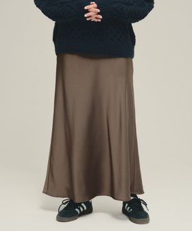 【ジーナシス/JEANASiS】のSatin Bias Tight Skirt 人気、トレンドファッション・服の通販 founy(ファニー) ファッション Fashion レディースファッション Fashion for Women スカート Skirts サテン Satin, Glossy Fabric タイトスカート Pencil Skirt, Tight Skirt ドレープ Drape, Draping Fabric バイアス Bias, Diagonal Cut バランス Balance, Style Balance フレア Flare, Flared ロング Long, Long-Length エレガント 上品 Elegant |ID:prp329100004803711