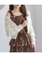 【スナイデル/SNIDEL】のフォックスファーショートカーディガン CRM[004]|ID:prp329100004803731