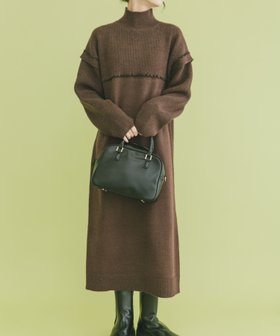 【アイテムズアーバンリサーチ/ITEMS URBAN RESEARCH】のハイネックステッチニットワンピース 人気、トレンドファッション・服の通販 founy(ファニー) ファッション Fashion レディースファッション Fashion for Women ワンピース Dresses ニットワンピース Knit Dresses 2025年 2025 2025-2026秋冬・A/W Autumn/Winter 2025–26 AW25–26 冬 Winter / This Winter アクセサリー Fashion Accessories シンプル Simple, Minimal ハイネック High Neck, Mock Neck エレガント 上品 Elegant A/W・秋冬 Autumn/Winter |ID:prp329100004803753