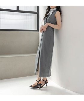 【ランダ/RANDA】のダブルブレストジャケットワンピース 人気、トレンドファッション・服の通販 founy(ファニー) ファッション Fashion レディースファッション Fashion for Women アウター Coat / Outerwear Collection レディースジャケット・軽アウター Jackets インナー Innerwear エレガント 上品 Elegant ジャケット Jacket, Outerwear ダブル Double, Double-Breasted マニッシュ Mannish, Boyish ロング Long, Long-Length |ID:prp329100004803781