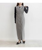 【ランダ/RANDA】のダブルブレストジャケットワンピース GRAY|ID: prp329100004803781 ipo3291000000034852641
