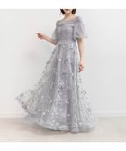 【ランダ/RANDA】の3Dフラワー刺繍オフショルワンピース BLUE|ID: prp329100004803783 ipo3291000000034852647