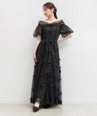 【ランダ/RANDA】の3Dフラワー刺繍オフショルワンピース BLACK|ID: prp329100004803783 ipo3291000000034852648