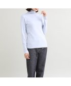 【イッツインターナショナル/I.T.'S. international】のハイネックカットソー《スビン綿MIXフライス》 サックス|ID: prp329100004803815 ipo3291000000034852873