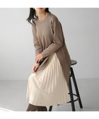 【バブ ブージュルード/Bab Bou Jeloud】の【SET ITEM】ベルト付きニットプルオーバー*プリーツスカート MOCHA|ID: prp329100004803821 ipo3291000000034852910