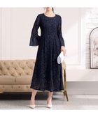 【ドレス/DRESS+】の総レースが大人上品なドレスワンピース ネイビー|ID: prp329100004803859 ipo3291000000035169558