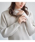 【イッカ/ikka】の7Gワイドリブ切り替え配色プルオーバー 人気、トレンドファッション・服の通販 founy(ファニー) ファッション Fashion レディースファッション Fashion for Women トップス・カットソー Cut & Sew Tops カジュアルプルオーバー・ニットトップス Pullovers & Knit Tops / Casual Pullovers コンパクト Compact, Small Size シンプル Simple, Minimal スリット Slit, Slit Detail ワイドリブ Wide Rib, Wide Ribbed Knit thumbnail ベージュ|ID: prp329100004803884 ipo3291000000034853380