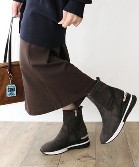 【フィン/Fin】のストレッチスニーカーブーツ 人気、トレンドファッション・服の通販 founy(ファニー) ファッション Fashion レディースファッション Fashion for Women 厚底 Platform Shoes クッション Cushion, Throw Pillow ストレッチ Stretch, Stretchy Fabric スニーカー Sneakers, Trainers タイツ Tights, Legwear デニム Denim, Jeans Material なめらか Smooth, Silky Texture フィット Fit, Slim Fit フォルム Silhouette, Form ワイド Wide, Wide Fit A/W・秋冬 Autumn/Winter |ID:prp329100004804052