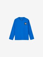 【ザ ノース フェイス/THE NORTH FACE / KIDS】の【公式】ロングスリーブスモールスクエアロゴティー(キッズ) ヒーローブルー|ID: prp329100004804077 ipo3291000000034900470