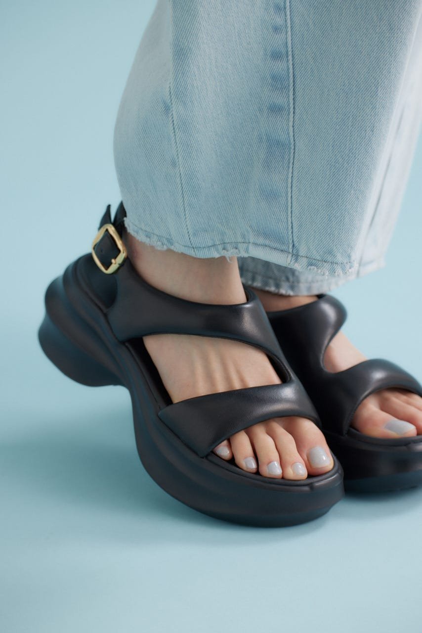 【スタッカート/STACCATO】のラウンドシェイプスリングサンダル インテリア・キッズ・メンズ・レディースファッション・服の通販 founy(ファニー) ファッション Fashion レディースファッション Fashion for Women 軽量 Lightweight, Ultra Light BLK|ID: prp329100004804172 ipo3291000000034855941