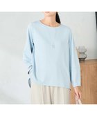 【アー ヴェー ヴェー/a.v.v】のバックフレアカットソー ライトブルー|ID: prp329100004804229 ipo3291000000035233347