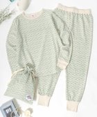 【ラザル/LAZAR】のJEMORGAN ジェーイーモーガン セットアップ レディース 花 総柄 ワッフル ロンT ロングパンツ ポーチ 3点セット ルームウェア パジャマ ブルー系その他2|ID: prp329100004804249 ipo3291000000034856537