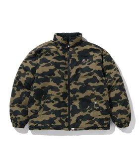 【アベイシングエイプ/A BATHING APE / MEN】の1ST CAMO REVERSIBLE DOWN JACKET 人気、トレンドファッション・服の通販 founy(ファニー) ファッション Fashion メンズファッション Fashion for Men ジャケット Jacket, Outerwear ダウン Down, Puffer リバーシブル Reversible, Two-Sided ワンポイント One Point, Statement Accent |ID:prp329100004804262