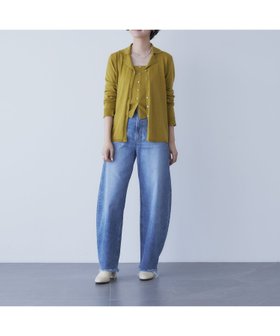 【ヤヌーク/YANUK】 YANUKWomen s/カーブテーパード LAURA人気、トレンドファッション・服の通販 founy(ファニー) ファッション Fashion レディースファッション Fashion for Women ヴィンテージ Vintage Style カッティング Cutting Detail シンプル Simple, Minimal ストレッチ Stretch, Stretchy Fabric デニム Denim, Jeans Material トレンド Trend, Trending Now フィット Fit, Slim Fit ワーク Workwear, Utility Style |ID:prp329100004804296