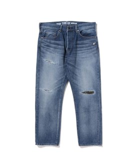 【アベイシングエイプ/A BATHING APE / MEN】の1999 TYPE-02 DAMAGED DENIM PANTS 人気、トレンドファッション・服の通販 founy(ファニー) ファッション Fashion メンズファッション Fashion for Men ボトムス Bottoms デニムパンツ・ジーンズ Denim Pants ダメージ Distressed, Destroyed デニム Denim, Jeans Material モチーフ Motif, Design Theme |ID:prp329100004804331