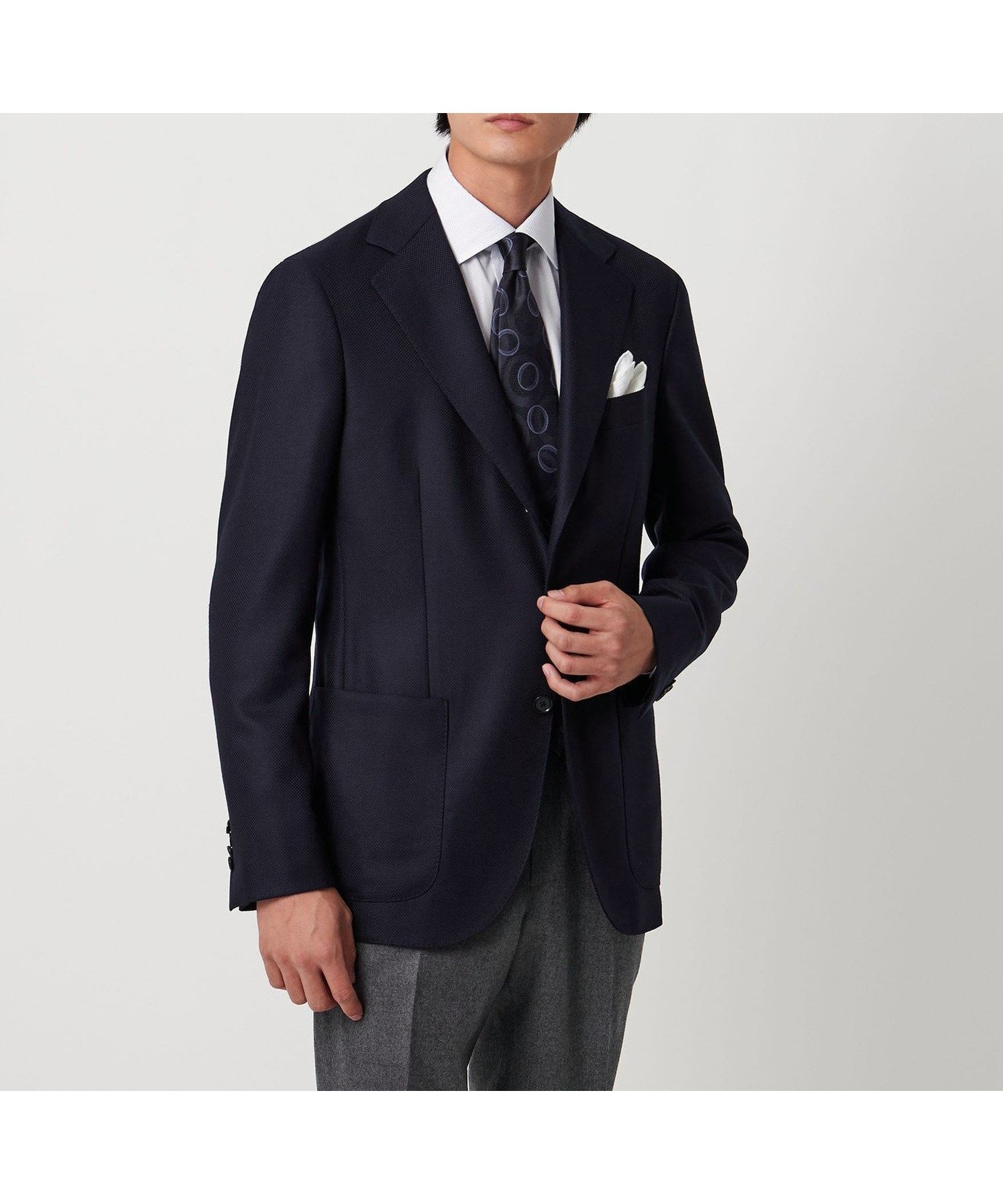 【ユナイテッドアローズ/UNITED ARROWS / MEN】のタスマニアウール ホップサック 3ボタン シングルジャケット S-MODEL 人気、トレンドファッション・服の通販 founy(ファニー) ファッション Fashion メンズファッション Fashion for Men ショルダー Shoulder, Shoulder Strap ジャケット Jacket, Outerwear スタンダード Standard, Basic スマート Smart, Elegant テーラード Tailored, Tailored Fit デニム Denim, Jeans Material ドレス Dress, One-Piece バランス Balance, Style Balance パッチ Patch, Appliqué フォルム Silhouette, Form フラップ Flap, Flap Pocket フロント Front, Front Design プリーツ Pleats, Pleated ポケット Pocket, Pocket Detail メタル Metal, Metal Parts モダン Modern, Contemporary おすすめ Recommended / Our Picks エレガント 上品 Elegant ビジネス 仕事 通勤 Business / Work / Commuting other-1|ID: prp329100004804362 ipo3291000000034857516